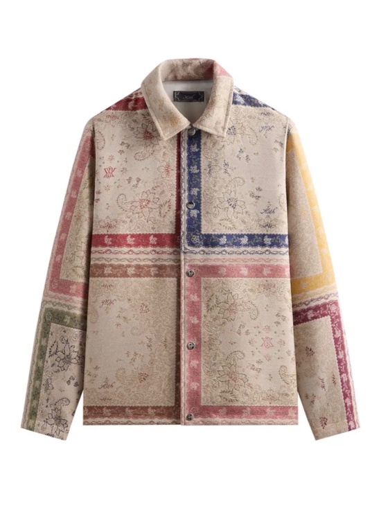 Kith Other - Kith Paisley Tapestry Coaches Jacket “Waffle” Men’s Fall 2025
